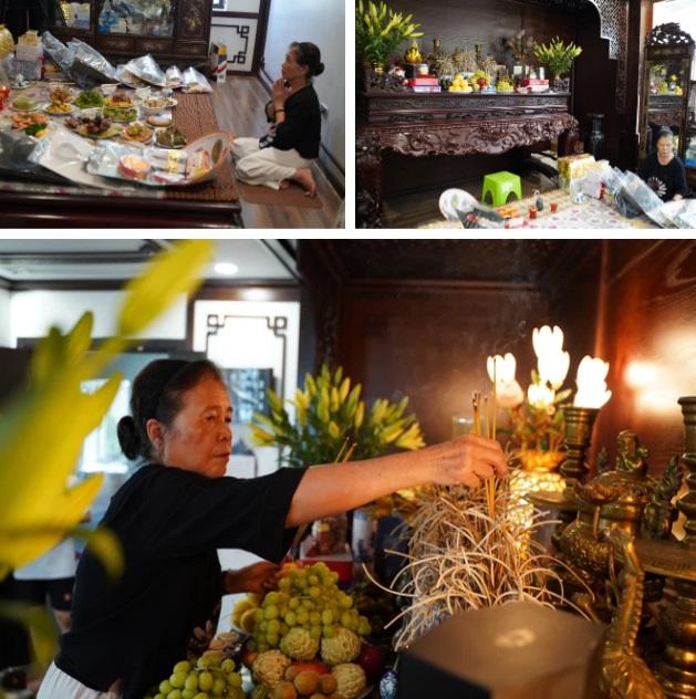 Dịch Covid-19, người Hà Nội cúng Vu Lan online, viếng mộ qua video call-5