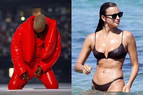 Irina Shayk và Kanye West chia tay