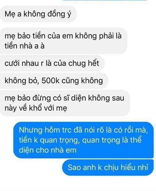 Nhà trai kì kèo 5 triệu lễ đen, còn đòi tiền cỗ vì đàng gái đến đông-1