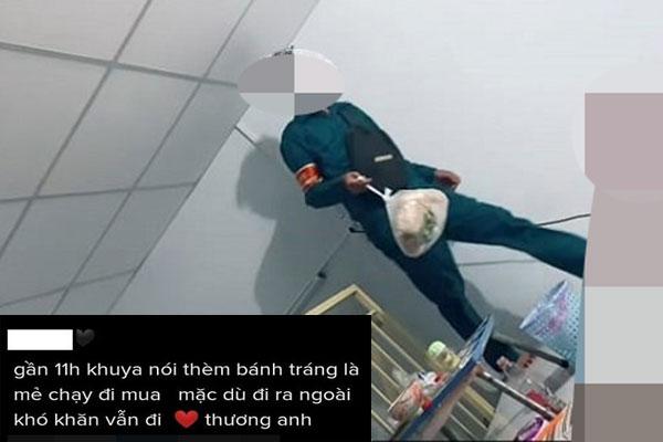 Nhận đồ tiếp tế, trai trẻ bật khóc khui thứ mẹ để trong phong bì-6