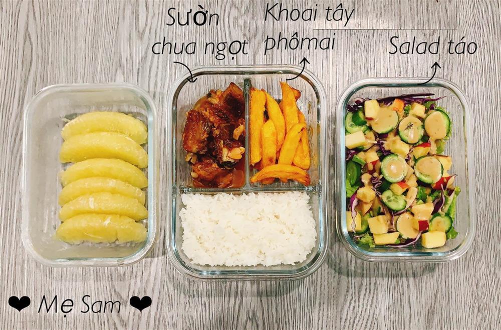 7 hộp cơm đầy ắp món, đi làm 1 tuần no, ngon, an toàn-4