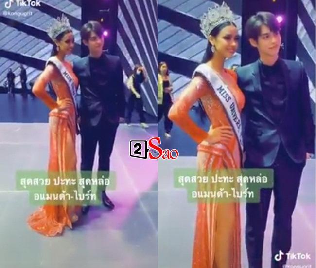 Mew Suppasit - Bright Vachirawit: Ai đẹp đôi hơn với Hoa hậu Thái Lan?-5