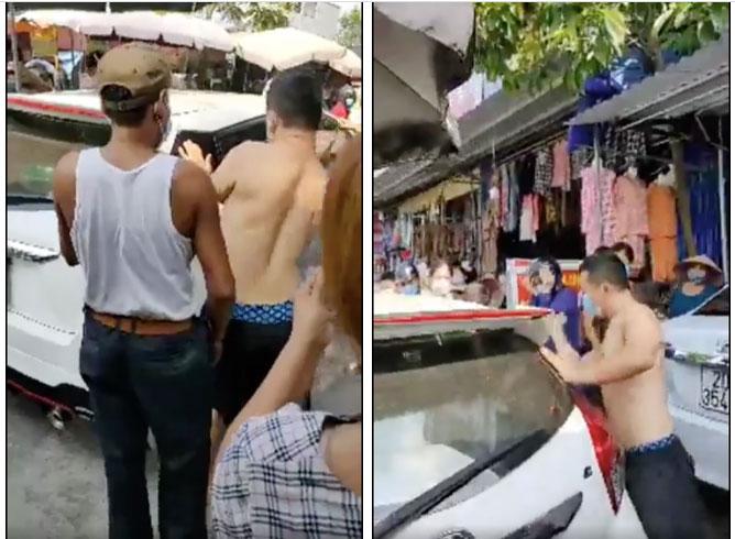 Mẹ vào chợ để con trong ô tô kín mít: Dân sợ hãi phá kính giải cứu-3