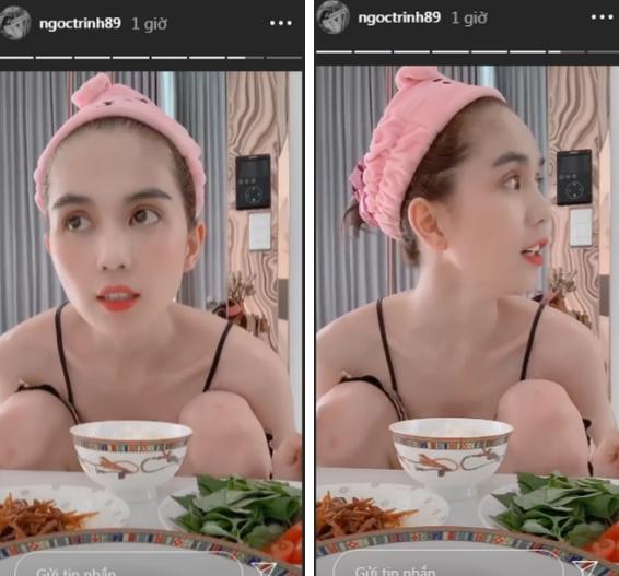 Body thất thường của Ngọc Trinh: Lúc tăng cân, khi tong teo-16