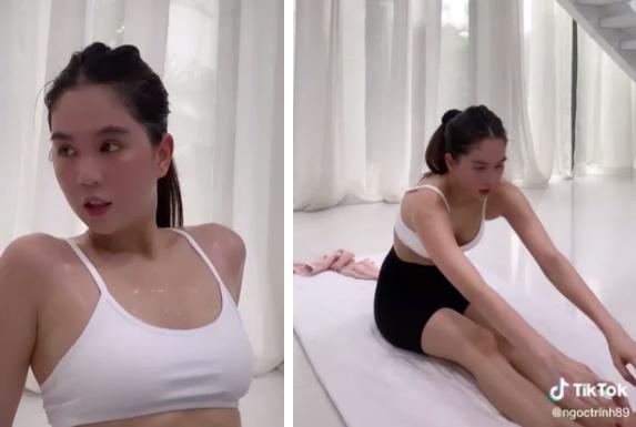 Body thất thường của Ngọc Trinh: Lúc tăng cân, khi tong teo-18