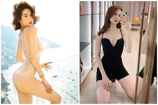 Body thất thường của Ngọc Trinh: Lúc tăng cân, khi tong teo