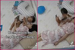 Tan chảy với cách chữa mụn cho mẹ của con trai Hòa Minzy