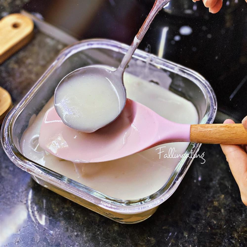 Gái xinh mách chiêu làm thạch nhãn dừa tươi ngọt mát tê lưỡi-5