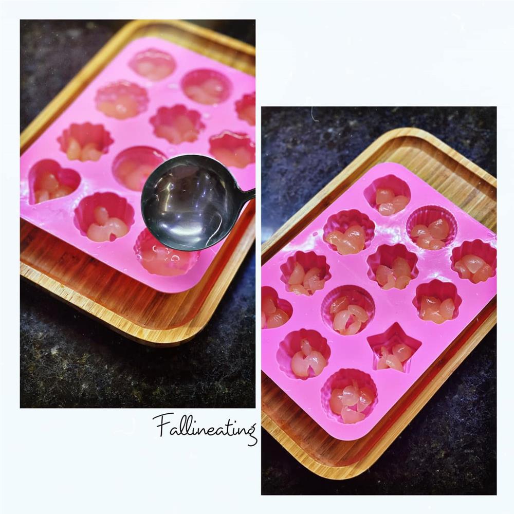 Gái xinh mách chiêu làm thạch nhãn dừa tươi ngọt mát tê lưỡi-7