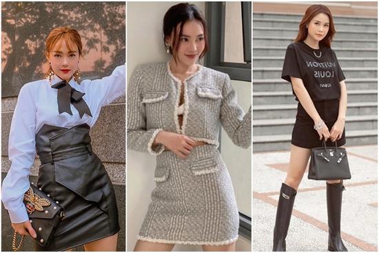 Học sao Việt 3 combo mix đồ với váy chữ A khi mùa lạnh 'gõ cửa'