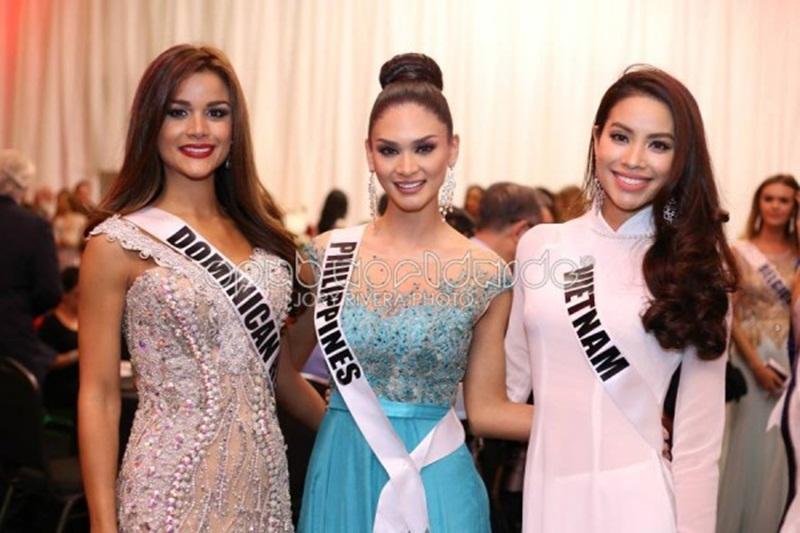 Phạm Hương đọ sắc dàn Miss Universe: Thua 2 thắng 1-14