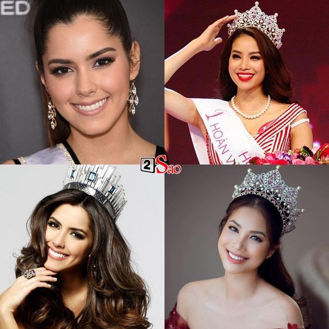 Phạm Hương đọ sắc dàn Miss Universe: Thua 2 thắng 1-10