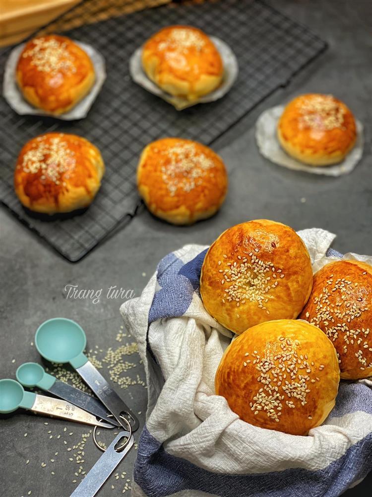 Làm bánh mì nhân ức gà 3K, có ngay bữa sáng đỉnh chóp-4