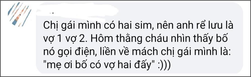 Cười đau ruột khi tên vợ được lưu trong điện thoại chồng-5
