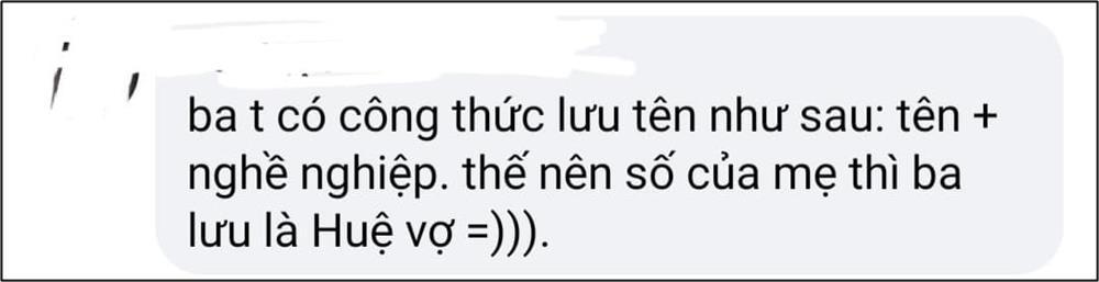 Cười đau ruột khi tên vợ được lưu trong điện thoại chồng-8