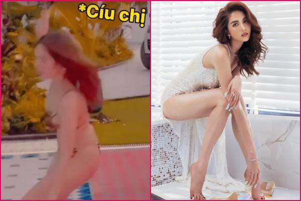 Mỹ nhân Việt mặc bikini ngược: Hoa hậu xập xệ, hot girl xổ mỡ-19