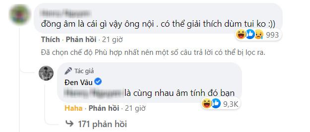 Đen Vâu giải đáp Đồng Âm là gì khiến dân mạng cười té ghế!-3