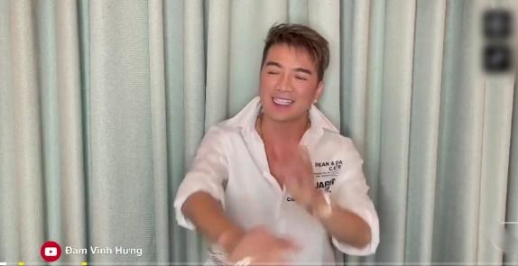Đàm Vĩnh Hưng sến súa trong clip khiêu chiến bà Phương Hằng-2
