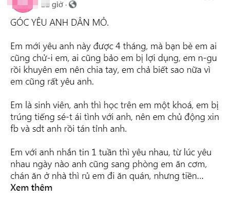Ốm vật vã, bạn trai vẫn đòi quà, còn xung phong tự đi mua-1