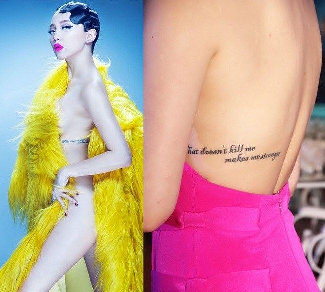 Bảo Anh diện bikini phô hình xăm liên quan đến tình cũ?-9