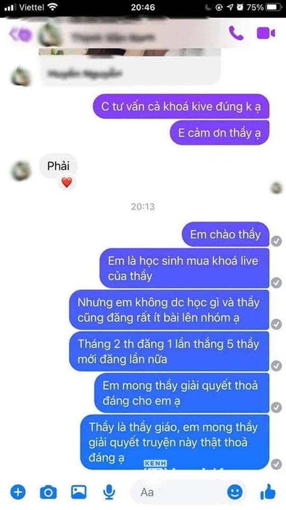 Thầy giáo Sinh nổi tiếng bị tố thu học phí cao nhưng dạy vô trách nhiệm-6