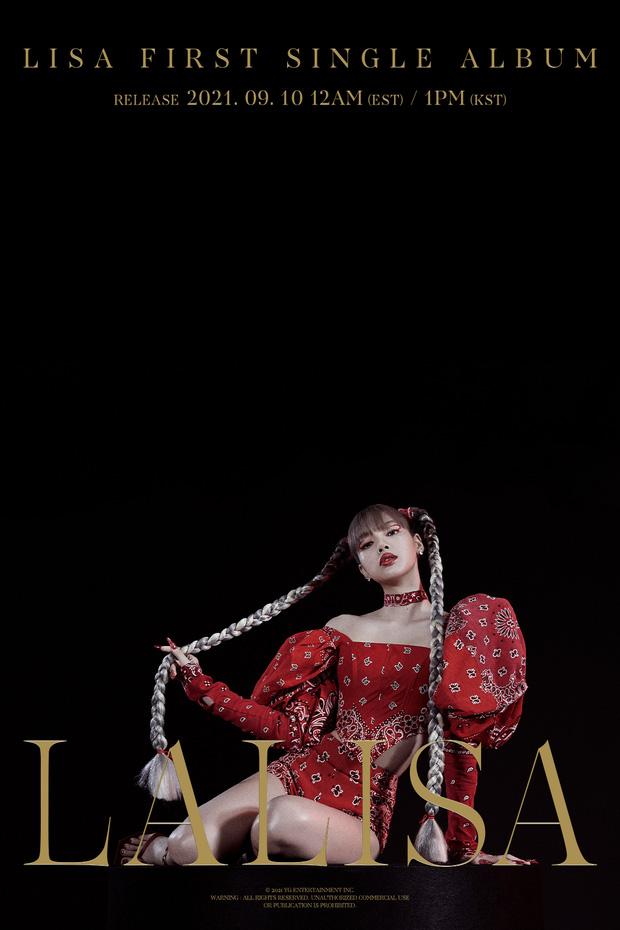 Lisa BLACKPINK lộng lẫy trong teaser lộ mặt, cạn lời với tên album-1