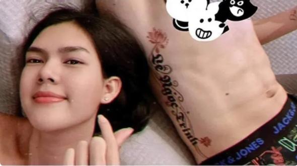 Cầu thủ 9X làm gì với hình xăm Ngọc Trinh sau chia tay?-3