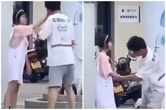 Bị bạn gái tát liên tiếp, chàng trai 'đánh cái tay hư' cười muốn xỉu