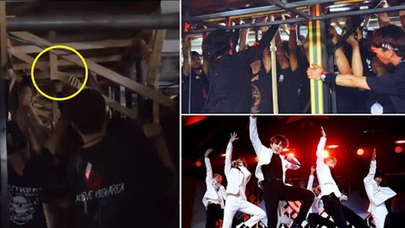 BTS có màn nhảy như muốn sập sân khấu khiến fan nổ tung-1