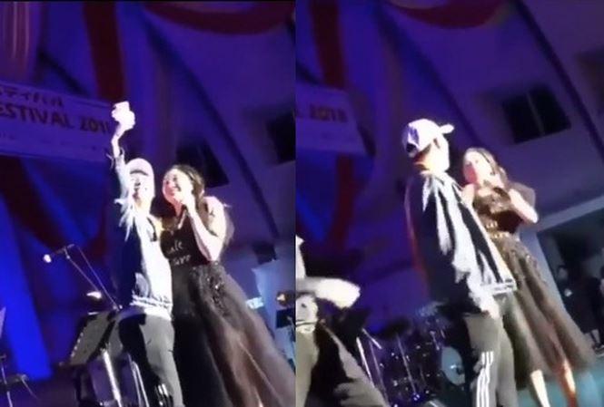 Sao Việt hoảng loạn bởi những nụ hôn cưỡng bức của fan cuồng-5