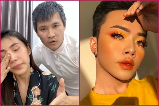 Thủy Tiên khóc mà beauty blogger chỉ hỏi 'kẻ mắt gì không lem?'