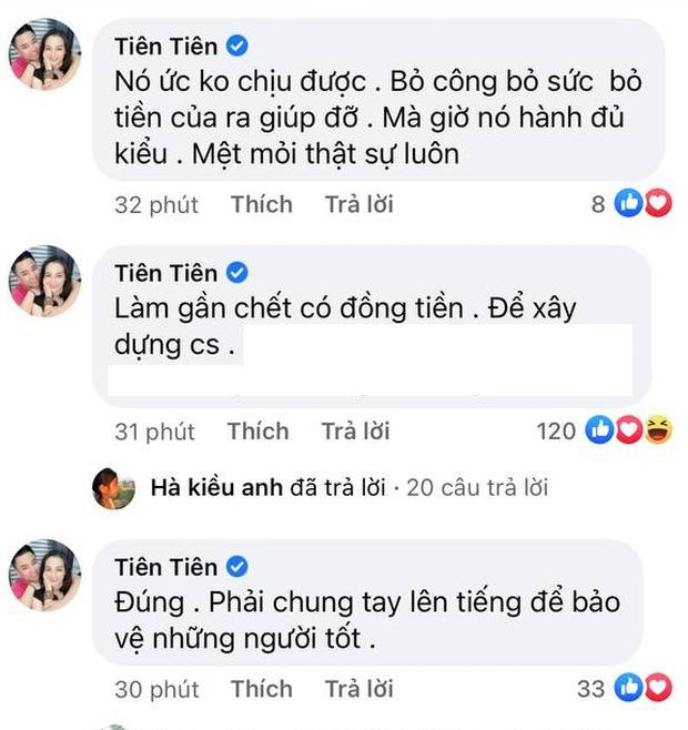 Thủy Tiên khóc nức nở, bà xã Hữu Công có loạt còm gây chú ý-3