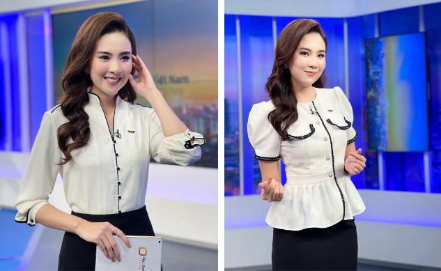 MC Mai Ngọc: 9 năm làm ở VTV trang phục luôn phẳng phiu, không trùng lặp-1