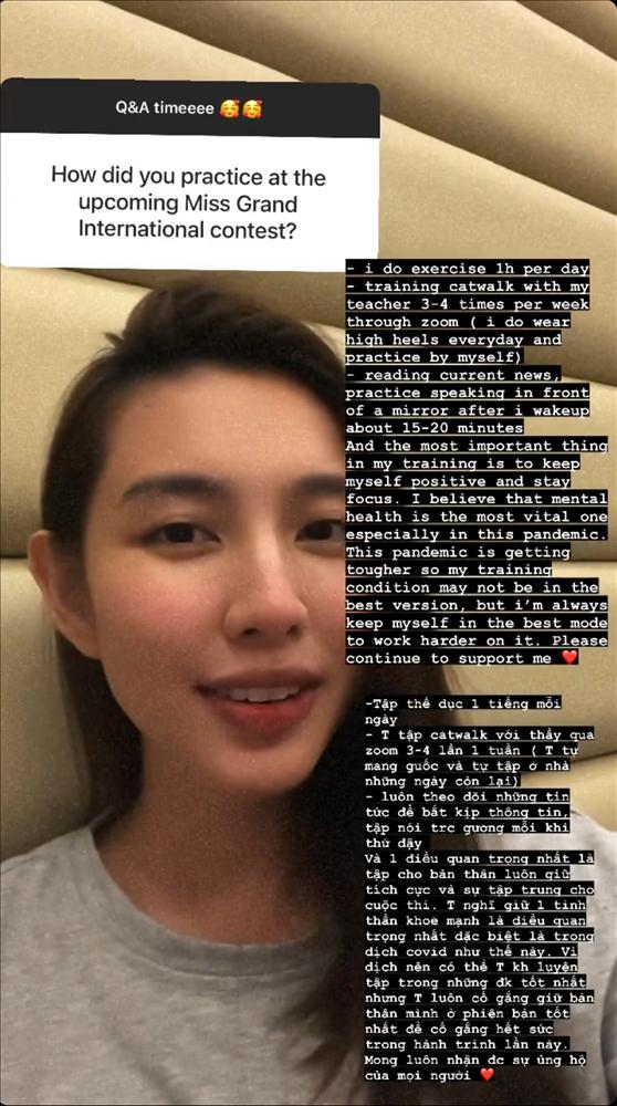 Thùy Tiên khoe khả năng ngoại ngữ trước thềm Miss Grand 2021-5