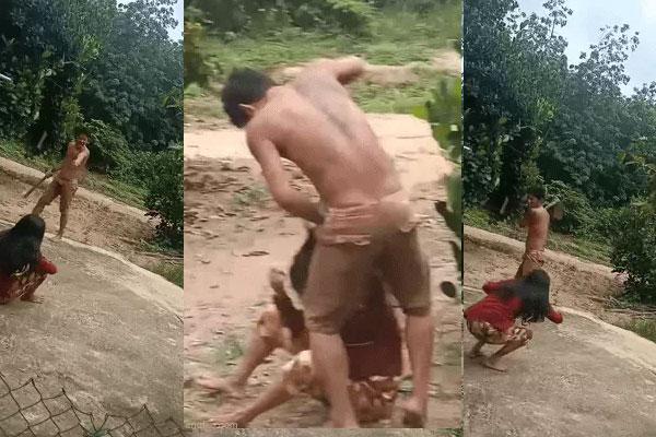 Con trai giật tóc tát tới tấp, cầm cuốc phang mẹ: Bà hết cơ hội rồi-5