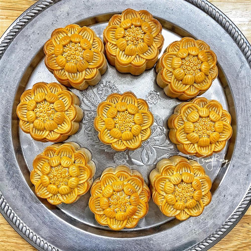 Bí quyết làm bánh Trung thu cực ngon bằng nồi chiên không dầu-4