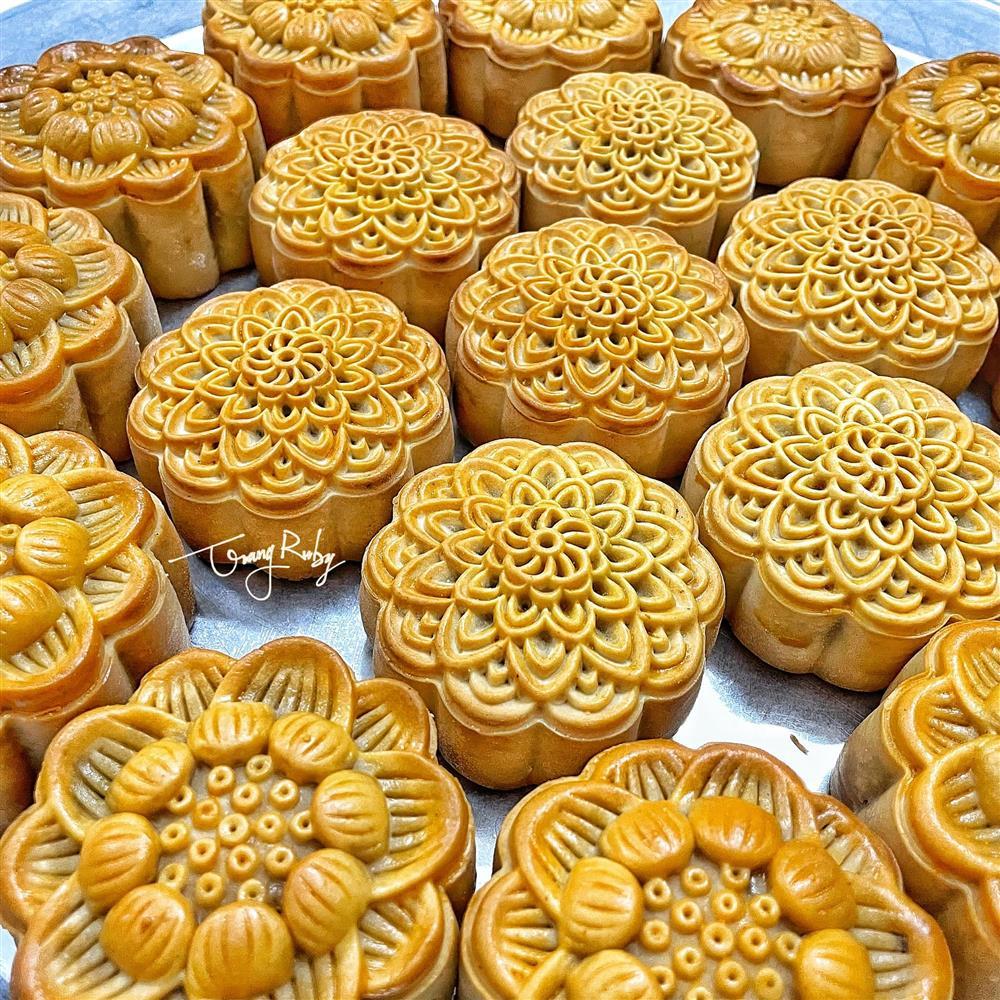 Bí quyết làm bánh Trung thu cực ngon bằng nồi chiên không dầu-6