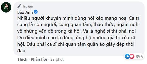 Bị mắng bênh nghệ sĩ ăn tiền từ thiện, Bảo Anh nói gì?-10