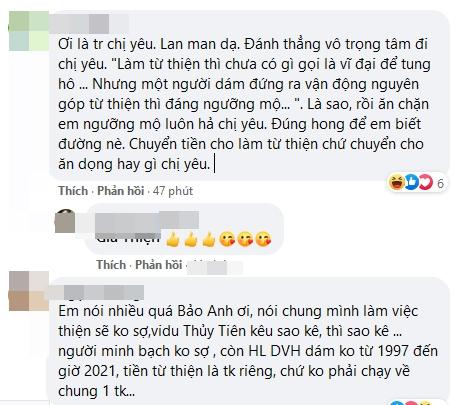 Bị mắng bênh nghệ sĩ ăn tiền từ thiện, Bảo Anh nói gì?-3
