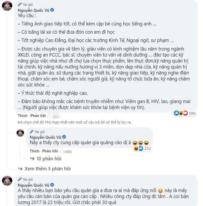 Chồng Đoàn Di Băng tuyển quản gia nhà 400 tỷ theo tiêu chí trên trời-2