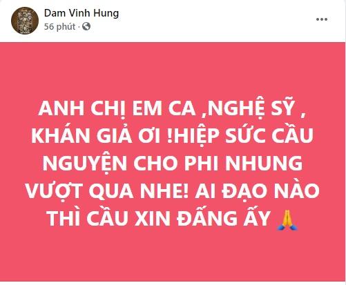 Dàn sao Việt cầu nguyện cho Phi Nhung thoát cơn nguy kịch-3