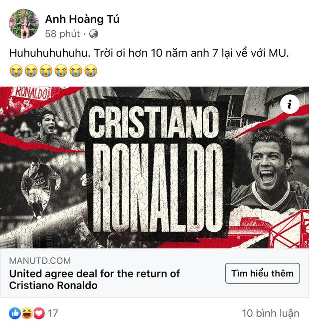 CR7 trở lại MU sau 12 năm, fan Việt: Đi đâu cũng không bằng nhà mình-10