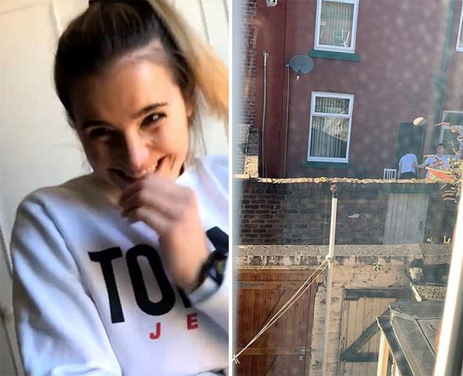 Cô gái tán tỉnh anh hàng xóm đẹp trai bằng một chiếc máy bay giấy-5