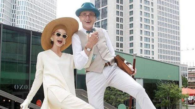 Cặp đôi fashionista U80 gây bão MXH với phong cách siêu đỉnh-9