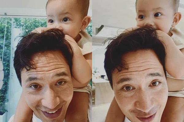 1001 khoảnh khắc như cha con ruột của Kim Lý - Subeo-16