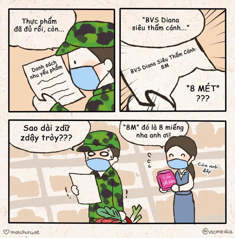 Đáng yêu không ngờ loạt tranh chú bộ đội làm nhiệm vụ mùa dịch-5