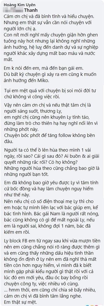 Người yêu chuyển giới của Miko Lan Trinh bị tố bội bạc tình cũ-11