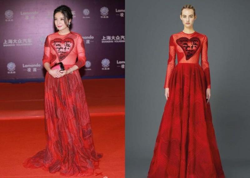 Trước khi chia tay Fendi, Triệu Vy bị phong đại sứ quê kiểng-10