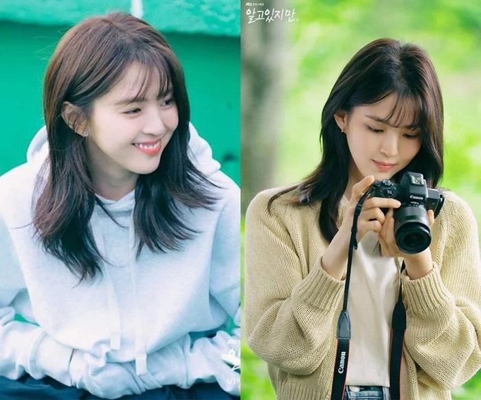 Jennie BLACKPINK, Moon Ga Young để tóc layer xinh như nữ thần-5