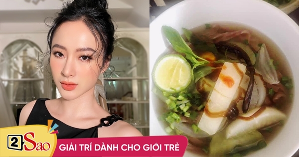 Angela Phương Trinh khoe tô phở giun đất gây kinh hãi